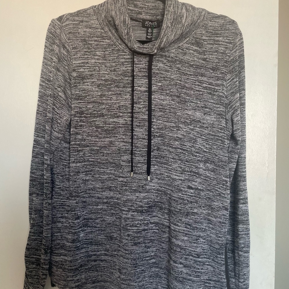 Jones New York Cowl Neck Lightweight Sweater - Size L - Picture 4 of 14